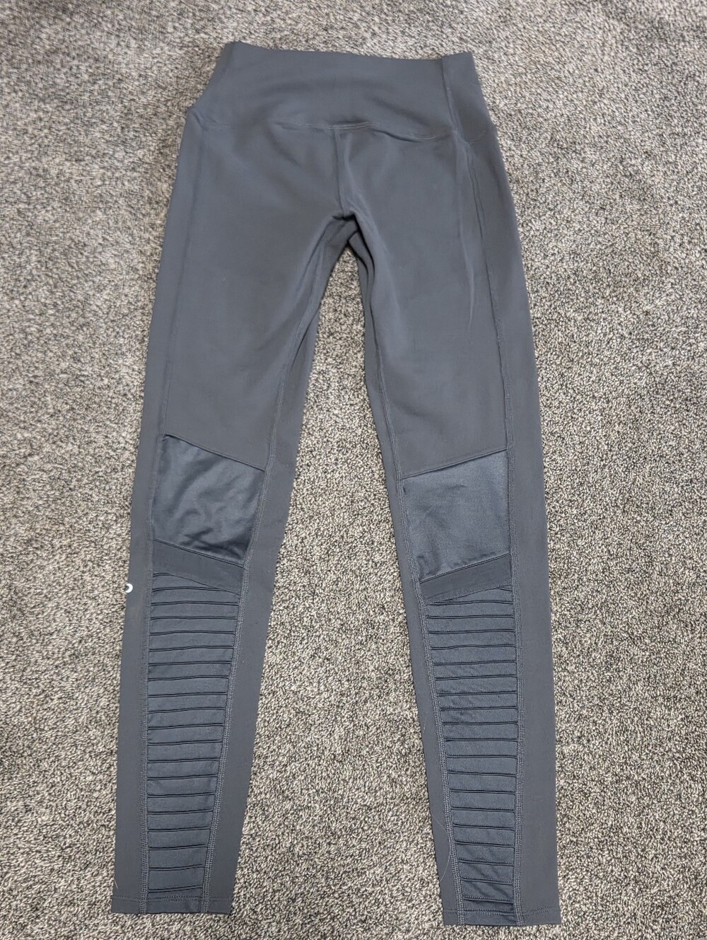 Alo moto gray Leggings M